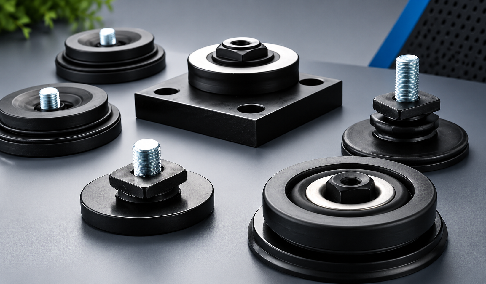 Rubber to Metal Bonded Components